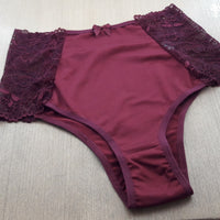 Kit 10  Calcinha Cós Alto  ( ULTIMAS UNIDADES FRETE GRATIS )  CORES VARIADAS