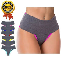 kit 8 Calcinhas Conforto de Cós alto