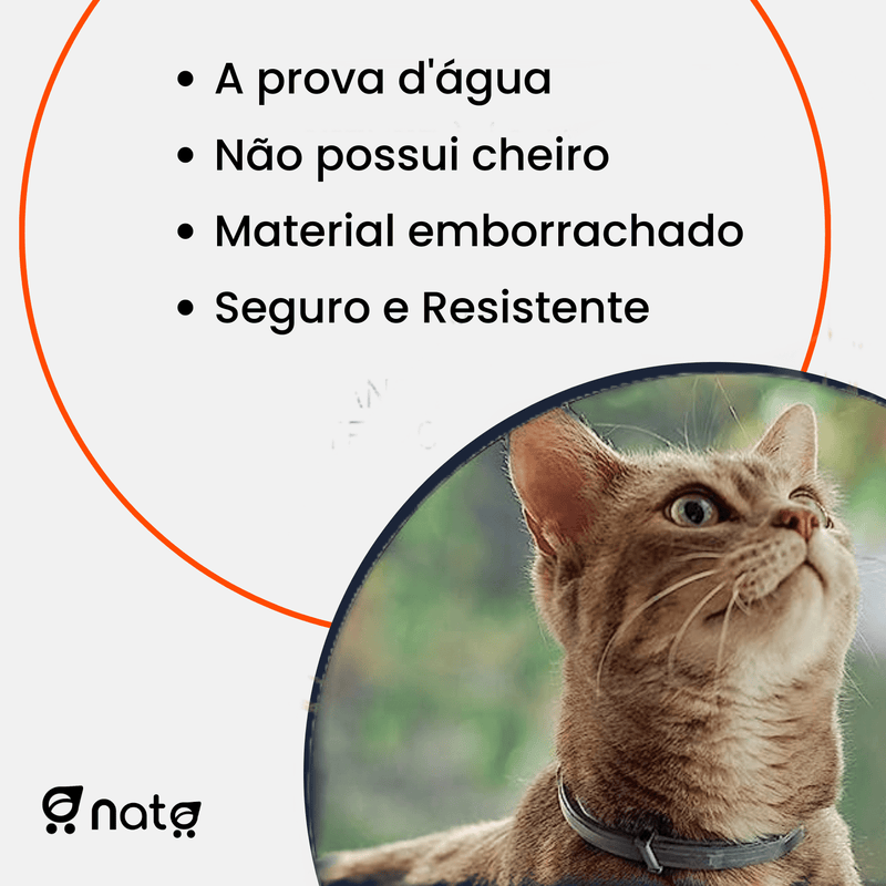 Colar SafePet - Anti Pulgas e Carrapatos [8 Meses de Proteção]